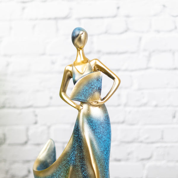 Decorative Bottle Holder, Blue Bottle Holder, Housewarming or Festive Gift by Sona Casa