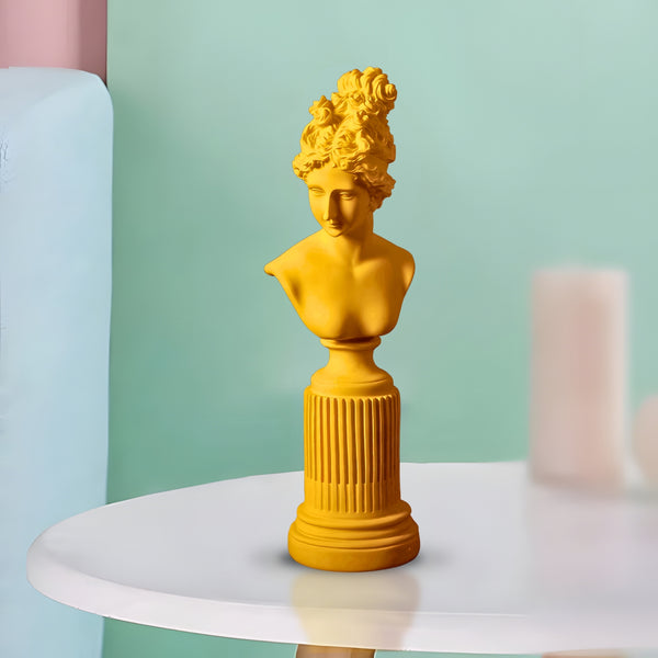 Female Bust Sculpture, Classical Roman Sculpture of Venus, Home Decor Gifts 14 inch, 36 cm by Sona Casa