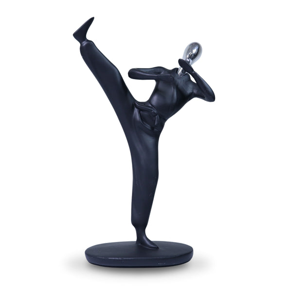 Martial Arts Statue, Athlete Sculpture Gift for Teens, Athletes, Bookshelf Decor 7 inch 25 cm by Sona Casa