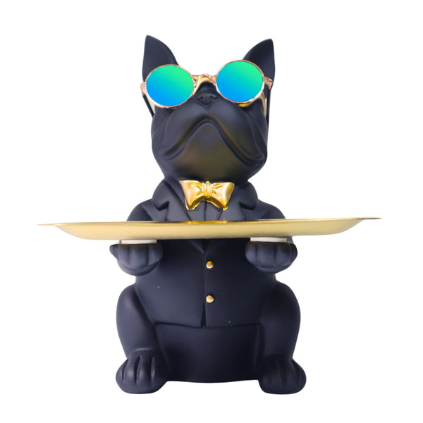 Creative Storage Tray, Cute Dog, Jewelry Holder, Kitchen Decor, Key Holder, Gift for Dog Lovers by Sona Casa