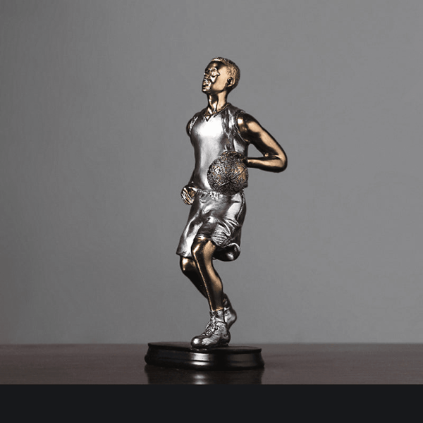 Set of 3, Basket Ball Player Statues for Home Décor by Sona Casa