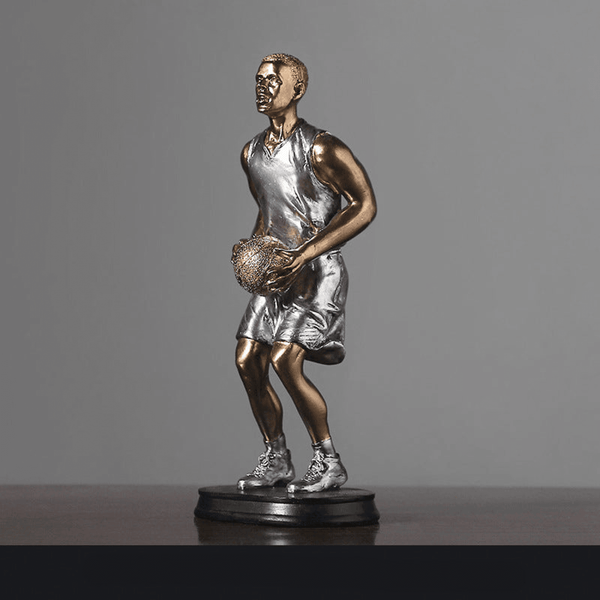 Set of 3, Basket Ball Player Statues for Home Décor by Sona Casa