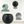 Round Black Plant Pot, Indoor Outdoor Home, Office, Patio, Front Porch, Backyard Decor, 13
