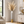 Tall White Silver Gold Metal Floor Vase with Metallic Finish for Modern Home Decor 14x14x106.7 cm - Accent Collection