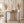 Set of 2 White Silver Metal Tall Floor Vases for Modern Home Decor 13.5x13.5x95.5 cm - Accent Collection