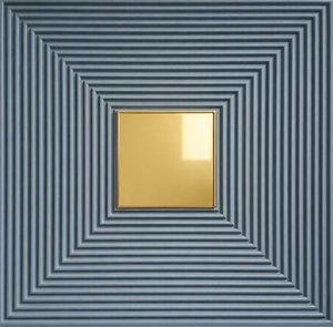 3D PVC Wall Panel, Grey Geometric by Sona Casa