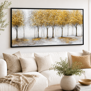 Textured Handmade Abstract Wall Art Panel in Neutral Tones for Modern Home Decor 70x140 cm
