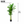 2.2 Meter Golden Palm Artificial Tree with 3 Stems and 38 Leaves in Decorative Pot for Premium Home Decor