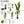 2.2 Meter Birds of Paradise Artificial Plant with Lush Green Leaves for Elegant Indoor Home Decor