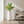 Tall White Indoor Self Watering Decorative Planter, 27