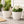 2 White planter pots by Sona Casa