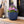 Modern Round Plastic Planter, 12-Inch Blue Flower Pot for Herbs and Ornamental Plants, Home Office Garden Decor by Sona Casa