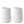 Set of 2 Modern Tall White Indoor Self Watering Decorative Planter, 19 in Contemporary Flower Pot Home, Office Decoration, Gift-Sona Casa