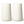 Set of 2 Tall White Indoor Self Watering Decorative Planter, 27