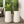 Set of 2 Tall White Indoor Self Watering Decorative Planter, 27