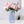 Aesthetic Silver & Chrome 25CM Ceramic Vase - Abstract Bohemian Decor For Fresh, Fake, Bud & Dry Flowers by Accent Collection