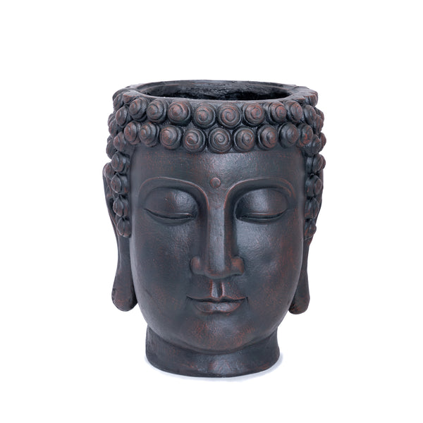 Indoor Outdoor Large Buddha Planter, Unique Home Décor, Patio Decor, Gift by Accent Collection