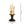 Holiday decorations, beautiful christmas snowglobe candle with lights and music, santa with reindeers by Sona Casa