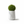 Modern Tall White Indoor Outdoor Decorative Planter, 33 in Contemporary Flower Pot Home, Office, Garden Decoration, Gift