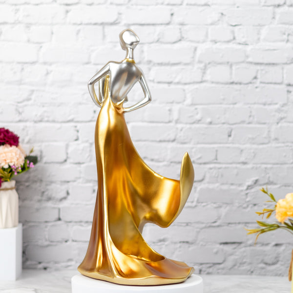Decorative Bottle Holder, Golden Bottle Holder, Housewarming or Festive Gift by Accent Collection