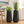 Set of 2 Tall White Indoor Self Watering Decorative Planters, 27 Inch Tall Black Planter with Riser Pot, Drain Hole-Sona Casa