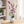 White Ceramic Vase with Artificial Pink Flowers - Accent Collection