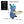 Cute Blue Dog Storage Organizer, Metal Tray Holder, Key Organizer, Table Organizer for Home or Office 9 inch 23 cm