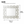 Large Luxury Decorative Glass Mirror 47 in Silver Frameless Wall Mirror for Home Office Decor, Gift-Sona Casa