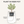 Modern Tall White Indoor Self Watering Decorative Planter, 19 in Contemporary Flower Pot Home, Office Decoration, Gift-Sona Casa