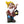 Outdoor Gnome Statue, Metal Lantern, Large 16