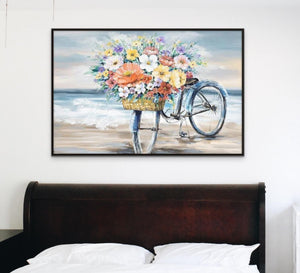 Original Spring Blossom Art - Textured Floral Painting on Canvas, Contemporary Large Wall Art, Home Decor, Housewarming & Mother's Day Gift by Sona Casa