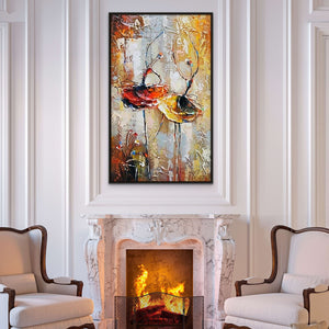 Abstract Ballet Art - Original Ballerina Oil Painting on Canvas, Modern Dancer Wall Decor, Ideal Gift for Art Collectors & Enthusiasts by Accent Collection