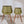 Golden Plant Container Set of 2, 26