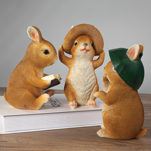 Charming Bunny Trio