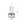 Glass Vase with Electroplated Copper Ring, 12