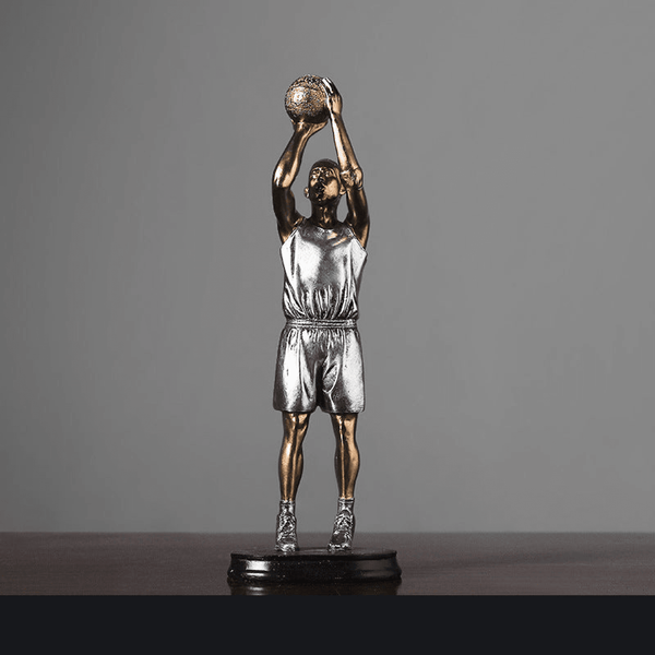 Set of 3, Basket Ball Player Statues for Home Décor by Accent Collection Home Decor
